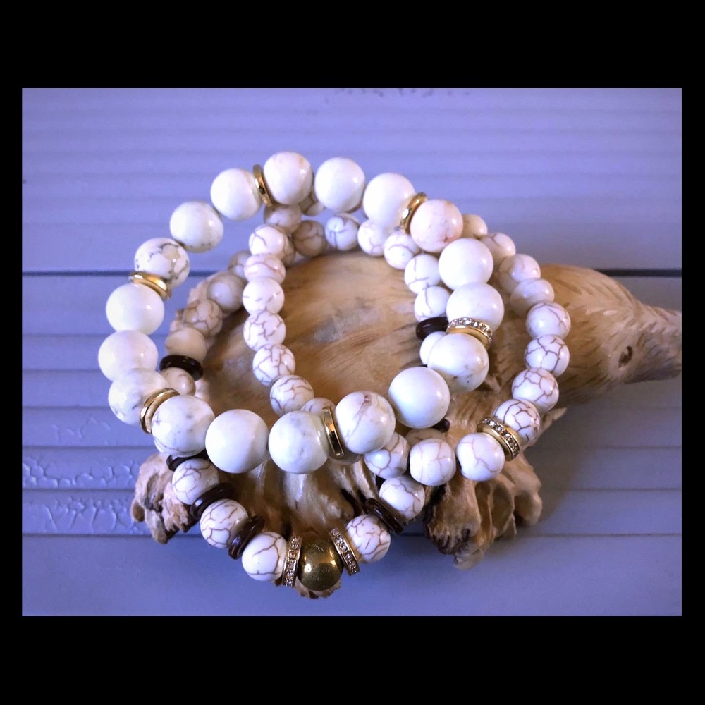 Beautiful semi precious Angelina & Zoye bracelet